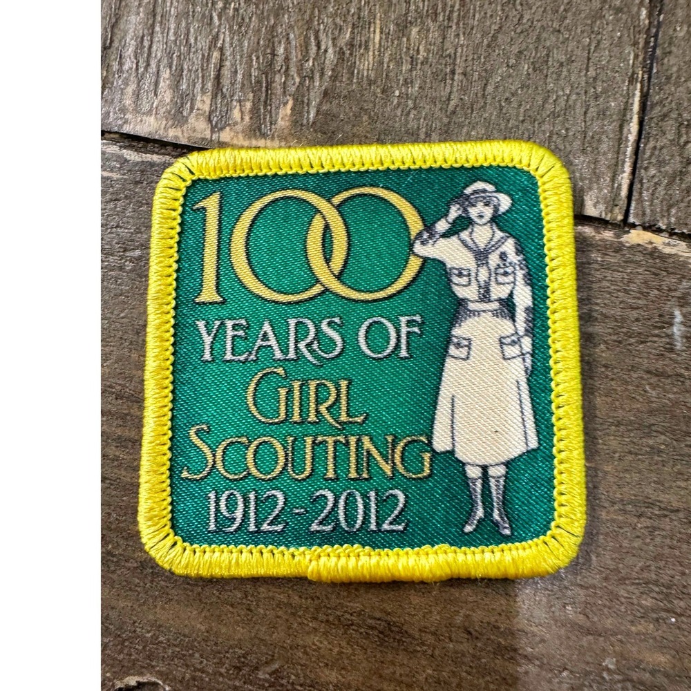 Girl Scouts 100 Years of Girl Scouting Centennial Patch 1912-2012 collectible